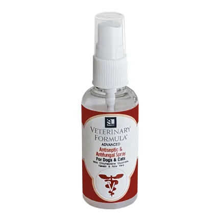 Veterinary Formula Advanced Antiseptic&amp;Antifungal Spray ВЕТЕРИНАРНА ФОРМУЛА АНТИСЕПТИЧНИЙ і ПРОТИГРИБКОВИЙ лікувальний спрей для собак і котів 0,045 л
