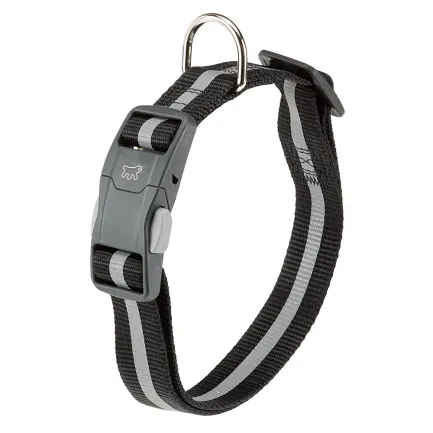 Ferplast CLUB REFLEX 15/44 Нашийник, нейлон, чорний