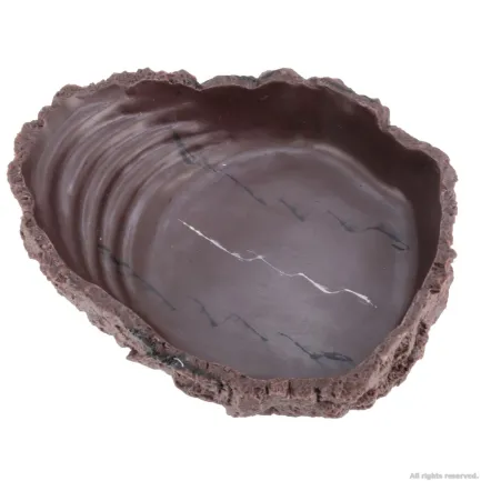 Поїлка та миска для купання Hobby Drinking Bowl L grey-beige 550мл. 20x16x5см (36280) — Фото 6