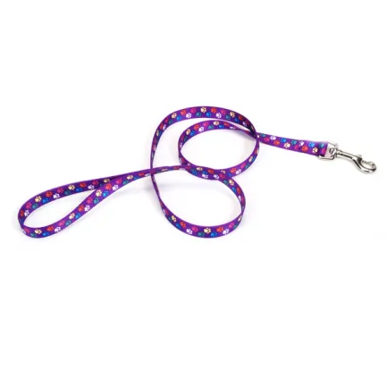 Coastal Pet Attire Styles КОСТАЛ СТАЙЛС повідець для собак, 2смХ1.2м Лапки