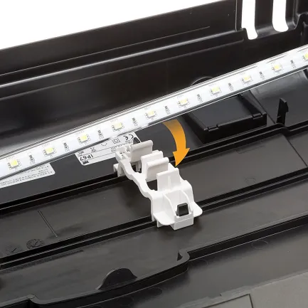 Ferplast CAYMAN 60LED PROFESS Акваріум чорний — Фото 3