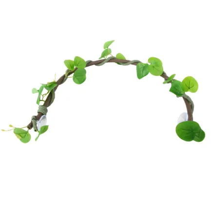 Штучна ліана Hobby Jungle Vine 1 100 см (37702) - гнучка декоративна рослина для тераріуму, акватераріуму та палюдаріуму — Фото 5