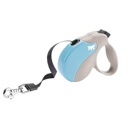 Ferplast AMIGO S TAPE BEIGE-BLUE Рулетка-поводок зі стрічкою