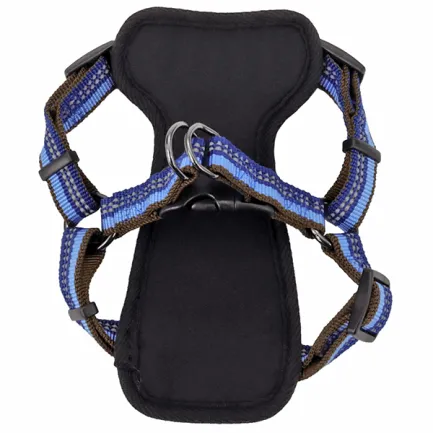 Coastal K9 Explorer Harness КОСТАЛ К9 ЕКСПЛОРЕР світловідбивна шлея з нагрудником для собак 2.3-4.5кг Сапфіровий