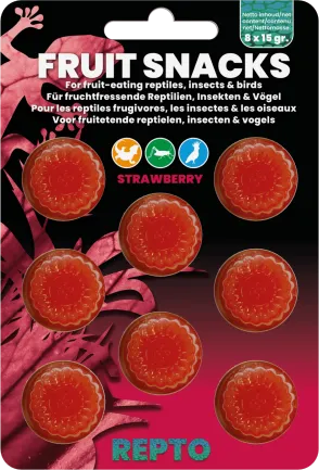 REPTO FRUIT SNACKS STRAWBERRY (R5100510) фруктові снеки