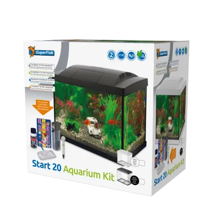 Акваріумний стартовий набір SuperFish Start 20 Aquarium Kit White (A4050269) — Фото 2