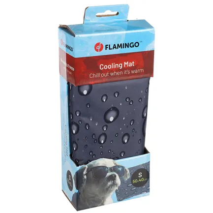 Flamingo Cooling Pad Drop ФЛАМІНГО ОХОЛОДЖУВАЛЬНА ПІДСТИЛКА КРАПЛІ для собак і котів S