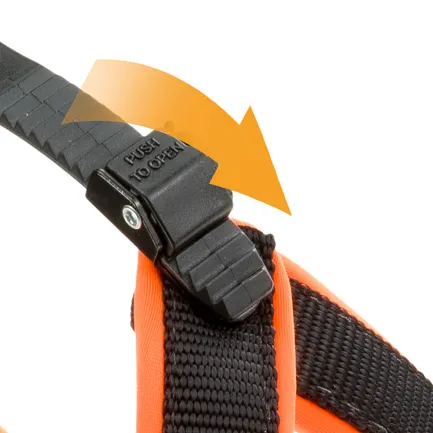 Ferplast AGILA FLUO 3 ORANGE Шлея, нейлон — Фото 3