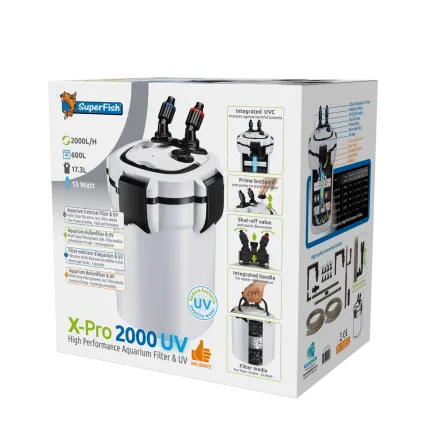 Зовнішній фільтр SUPERFISH X PRO 2000 UV (N7031615) — Фото 1
