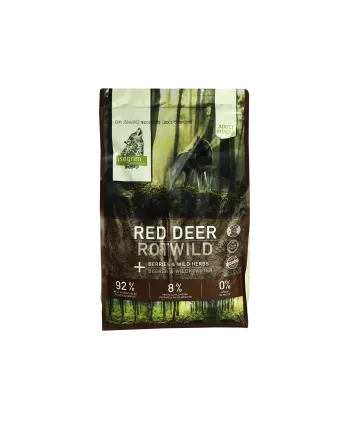 ISEGRIM Forest ADULT Red Deer with Berries 3 кг. Сухий корм для собак Едалт. Оленина з ягодами та травами