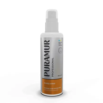 Флюїд-спрей PURAMUR Express Hair Protector легке розчісування 200 мл