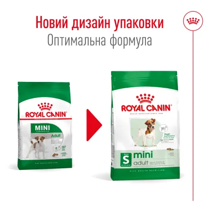 Сухий корм Royal Canin MINI ADULT для дорослих собак малих порід 2 кг — Фото 1