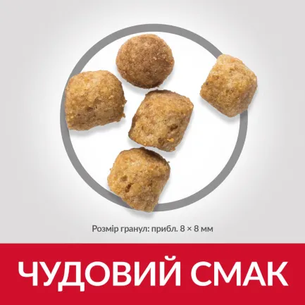 Hill's Science Plan Mature Adult 7+ Sterilised Сухий корм для зрілих котів від 7 років, з куркою, 3 кг — Фото 3