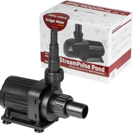 Енергоефективний насос для ставка Kruger Meier StreamPulse Pond 4000 л/год із захистом — Фото 8