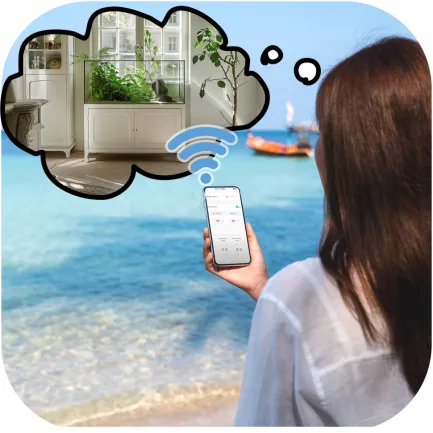 Генератор туману зовнішній з Wi-Fi Repti-Zoo Smart Wi-Fi Humidifier (ZTF03M) — Фото 7