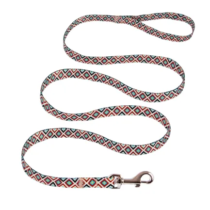Повідець для Собак Bronzedog Urban Гуцульський Нейлоновий Коричневий XS — Фото 4