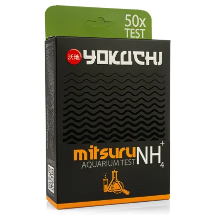 Тест на амоній в акваріумі Yokuchi Mitsuru Aquarium Test NH4, 50 тестів — Фото 1