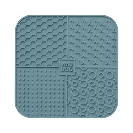 Килимок для злизування WAUDOG Silicone, 190х190х10 мм, сірий — Фото 2