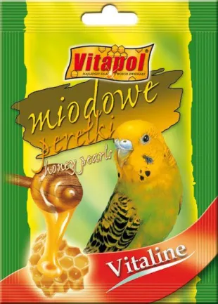 Vitapol вітамінна суміш для папуг 20 г, з медом