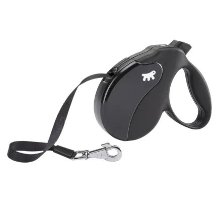 Ferplast AMIGO L TAPE BLACK Рулетка-поводок зі стрічкою