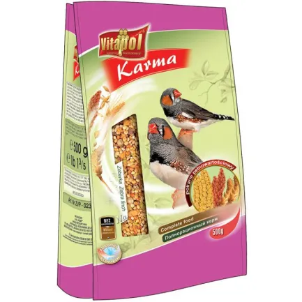 Корм Vitapol для зебровой амадини, 500 г