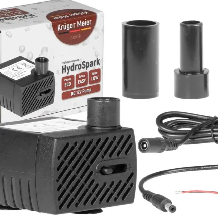 Помпа підйомна Kruger Meier HydroSpark 450 — міні насос 12V, 300 л/год — Фото 7