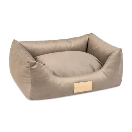 Лежак Pet Fashion «Molly» для собак та котів, 62х50х19 см, пісочний — Фото 2