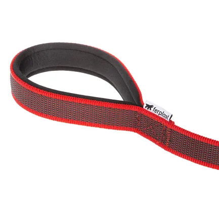 Ferplast DAYTONA GUMMY MATIC G20/120RED Повідець з авт карабіном, гумований нейлон — Фото 3