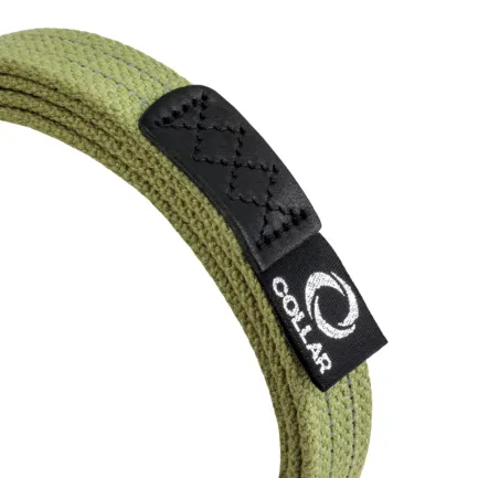 Повідець для собак бавовняна тасьма CoLLaR Брезент (ширина 20мм, довжина 150см) — Фото 2