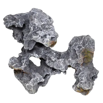 Декорація камінь з отворами Hobby Cavity Stone dark 5 33x16x33см (40149) — Фото 1
