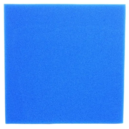 Фільтруюча губка тонкої очистки Hobby Filter sponge blue ​50x50x3см ppi 30 (20460)