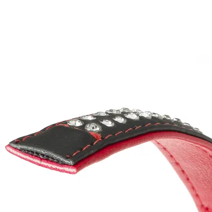 Ferplast LUX C12/22 BLACK-RED Нашийник, екошкіра — Фото 2