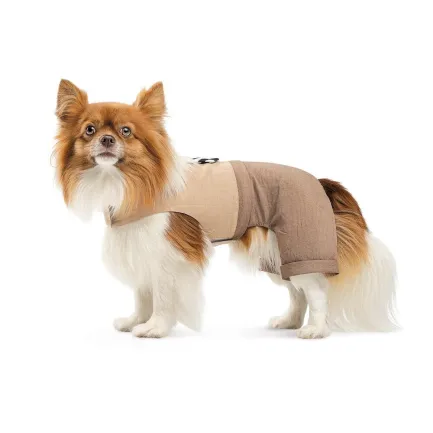 Шлея-костюм Darcy ТМ Pet Fashion для собак XS2 бежева — Фото 3