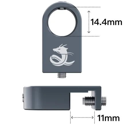 Тримач для трубок 13мм, трубок Chihiros Metal Pipe Clamp 13мм — Фото 2