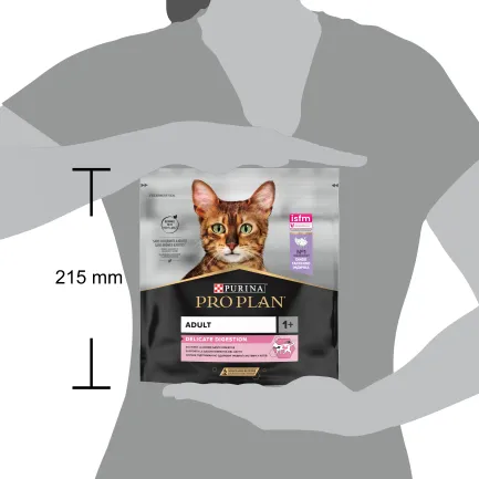Сухий корм PRO PLAN Adult 1+ Delicate Digestion для дорослих котів з чутливою травною системою з індичкою 400 г — Фото 2
