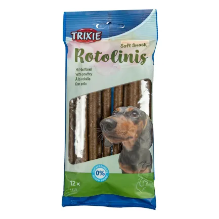 Ласощі Trixie Soft Snack Rotolinis для собак, домашня птиця, 120 г — Фото 2