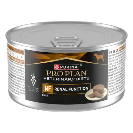 Вологий дієтичний корм PRO PLAN VETERINARY DIETS NF Renal Function для дорослих собак для підтримання функції нирок при хронічній хворобі нирок мус 195 г — Фото 1