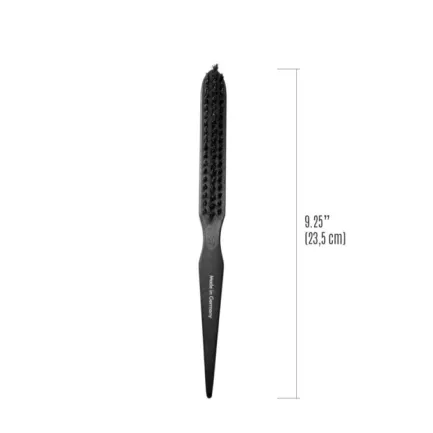 Tauro Pro Line Prestige Щітка з деревини бука і щетини кабана, чорна, довга, 23,5 см — Фото 4