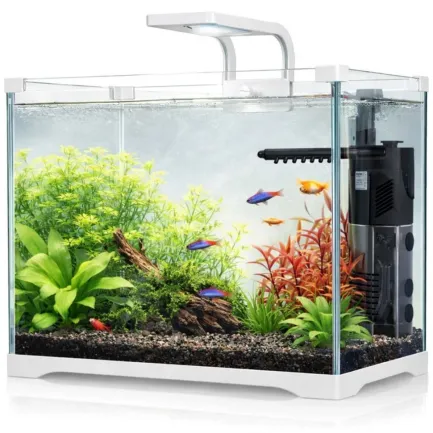 Акваріум, комплект Kruger Meier Shrimp!One Pro 50 білий 25 л. 34.5x20.5x27 см