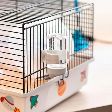 Ferplast CAGE CRICETI 9 SPACE BLACK(x1) Клітка для хом'яків з декором — Фото 6