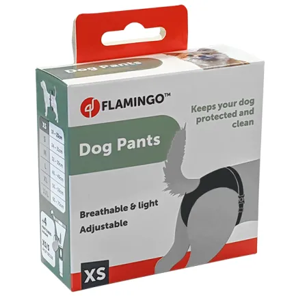 Flamingo Dog Pants Sasha ФЛАМІНГО САША гігієнічні труси для собак XS