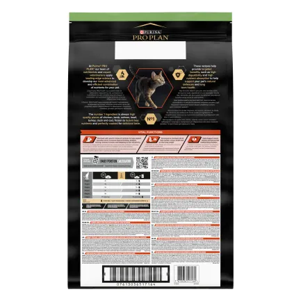 Сухий корм PRO PLAN Sterilised Adult 1+ Vital Functions для дорослих котів після стерилізації з лососем 10 кг — Фото 2