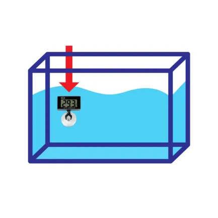 Цифровий акваріумний термометр Aqua Nova DIG-AQUA-THERMOMETER — Фото 2