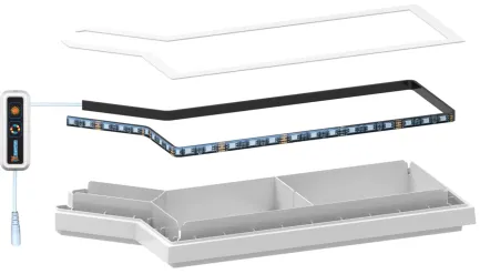 Світлодіодний світильник SF QUADRO 70 MULTI COLOUR LED (A4052345)