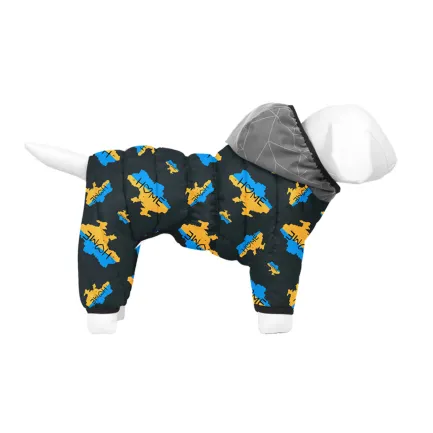 Комбінезон для собак WAUDOG Clothes малюнок "Дім", M35, В 59-62 см, С 37-40 см — Фото 2