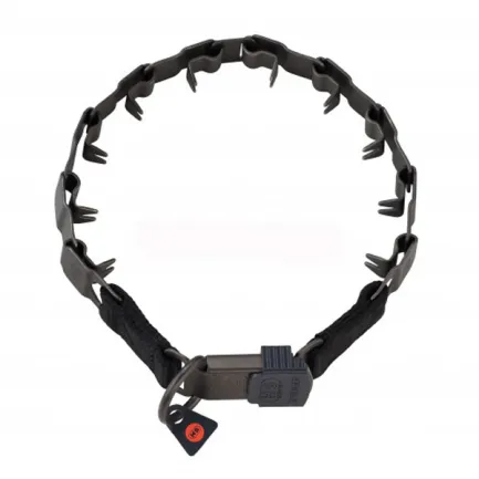 Sprenger NECK-TECH SPORT строгий пластинчастий нашийник для собак, ClicLock Нержавіюча сталь матова