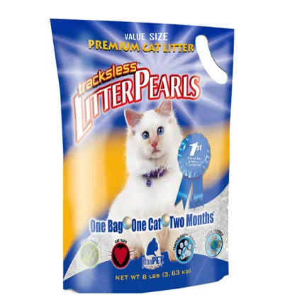 Litter Pearls TrackLess ЛІТТЕР ПЕРЛС ТРАКЛЕС кварцовий силікагелевий наповнювач для туалетів котів 7,6 л
