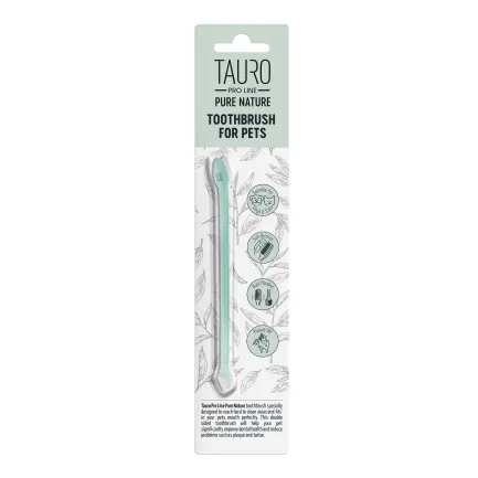 Tauro Pro Line зубна щітка для догляду за зубами собак і котів