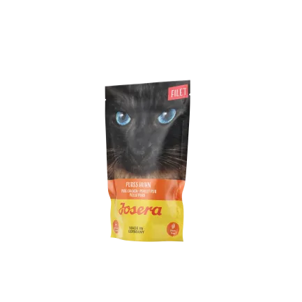 Вологий корм для котів Josera філе курки 16x70g