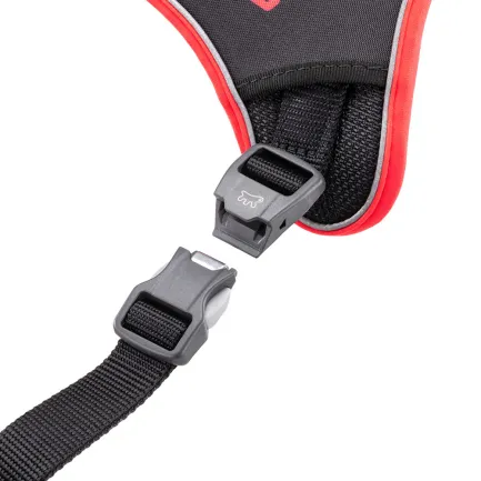 Ferplast GENIUS MEDIUM RED HARNESS нейлонова шлея для тварин червона — Фото 5
